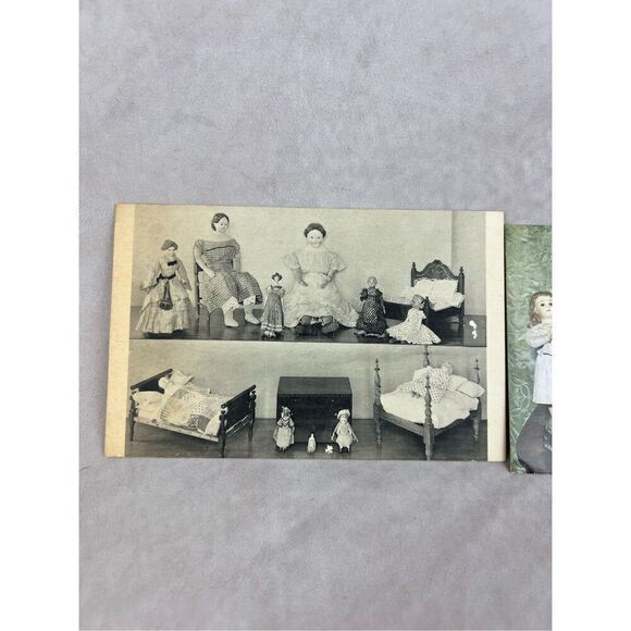 Vintage Oddity Dolls The Valentine Museum Richmond, VA Postcards - Picture 2 of 4